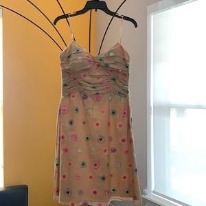 Tocca Size 8 Hand-Stitched Designer Dress with Sequin NWOT
